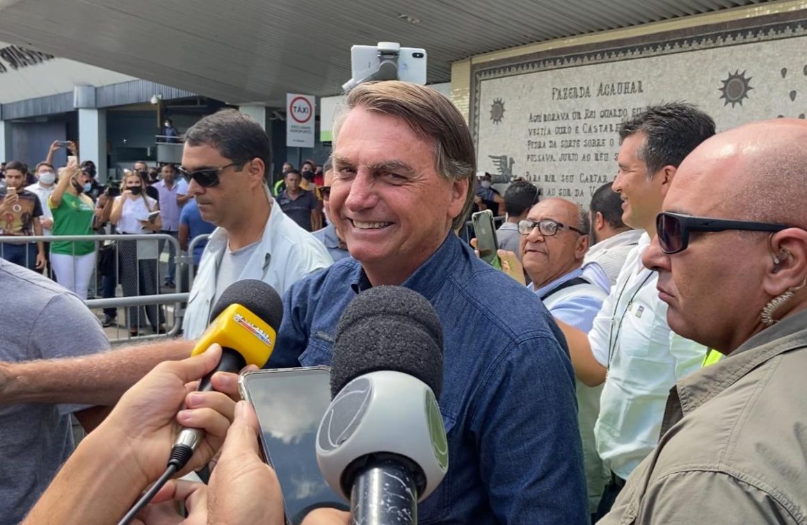 “O Nordeste gosta de mim”, diz Bolsonaro em CG