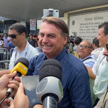 “O Nordeste gosta de mim”, diz Bolsonaro em CG