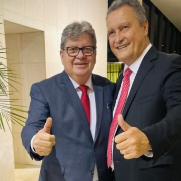 “Nosso amigo”, diz o ministro Rui Costa a João Azevêdo