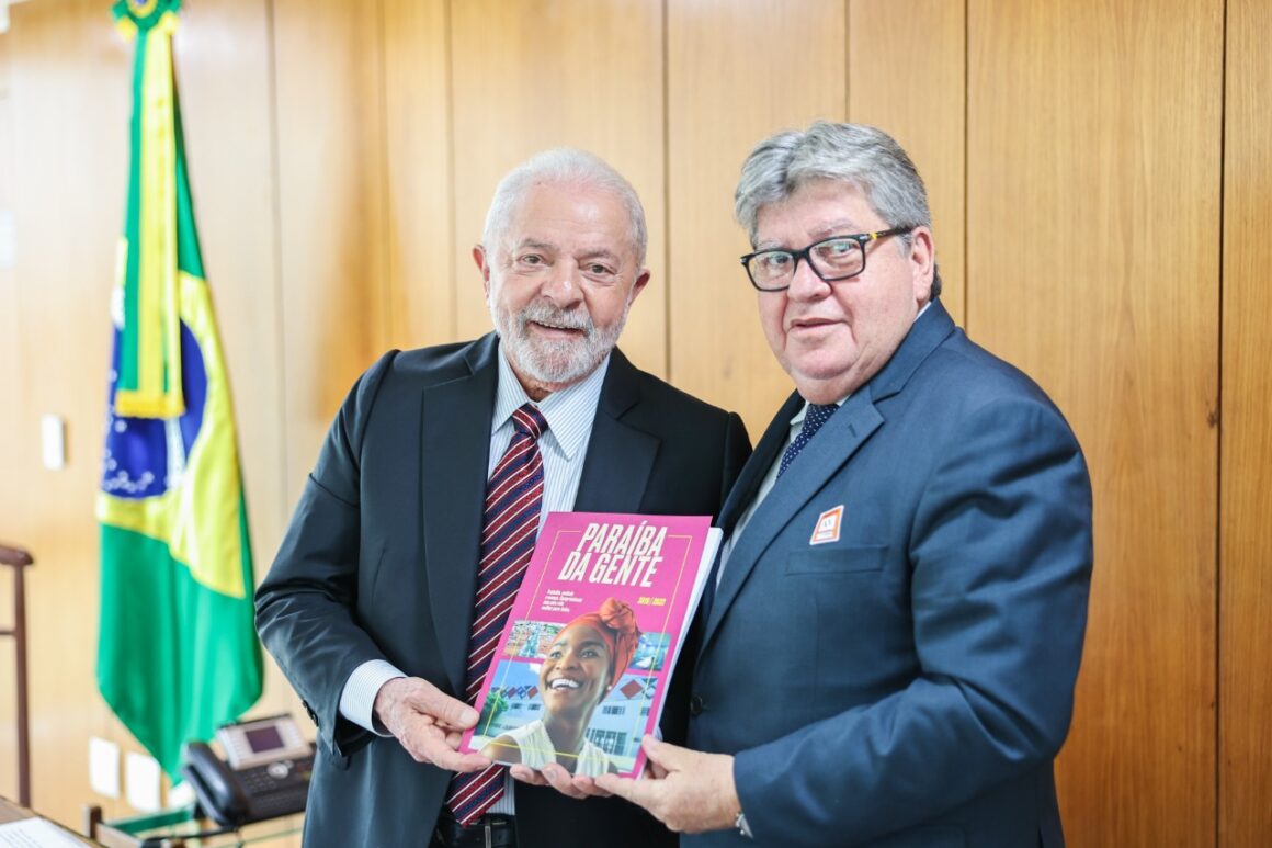 João Azevêdo e Lula discutem pautas para o Nordeste