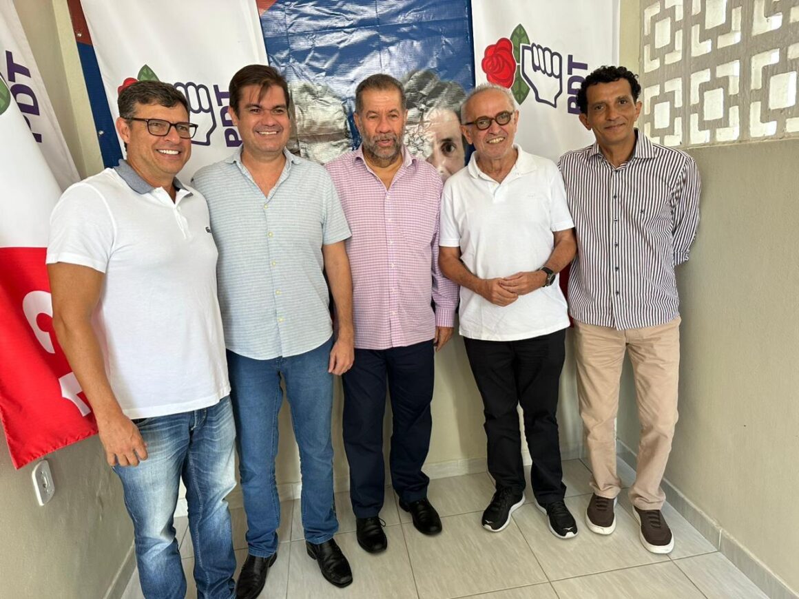PDT e Lupi declaram apoio ao prefeito Cícero Lucena
