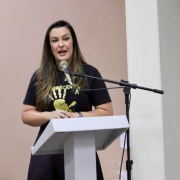 Camila lança campanha: “Rompa o Ciclo da Violência”