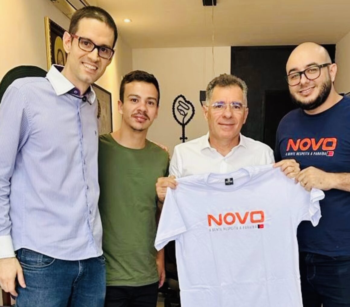 Artur Bolinha se filia ao NOVO, mas candidatura é incerta