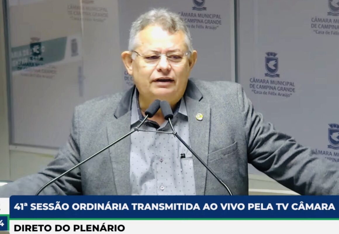 Vereador critica decreto de estiagem em CG: “piada”