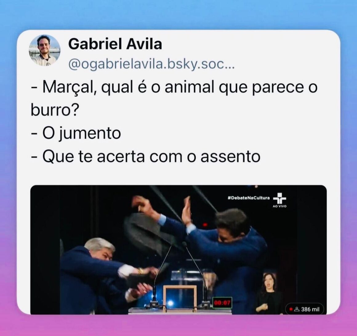 Os memes da cadeirada reforçam a tese de que a política é uma piada