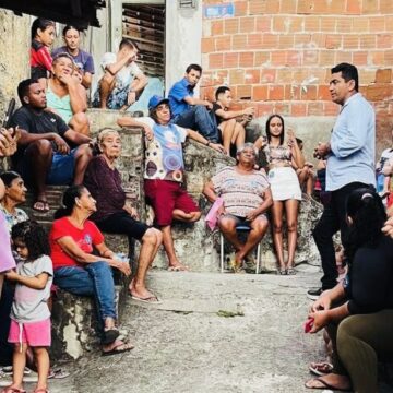 Mô Lima visita bairros de João Pessoa e apresenta  propostas