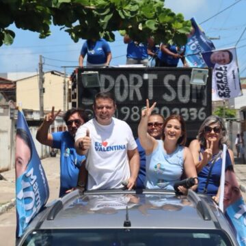 Marmuthe promove carreata no Valentina e mostra força política na região