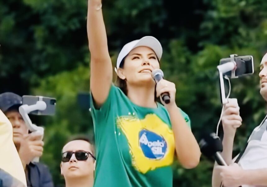 Michelle Bolsonaro participará de ato de Queiroga em JP