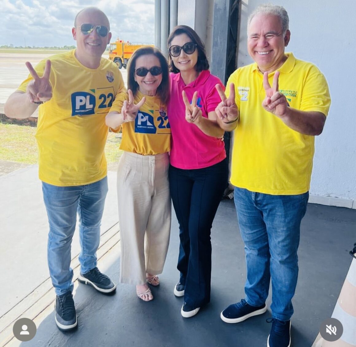 Michelle Bolsonaro já está em João Pessoa para evento de Queiroga