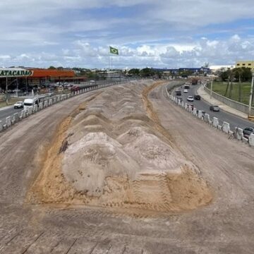 Governador projeta liberar tráfego em novo viaduto em março