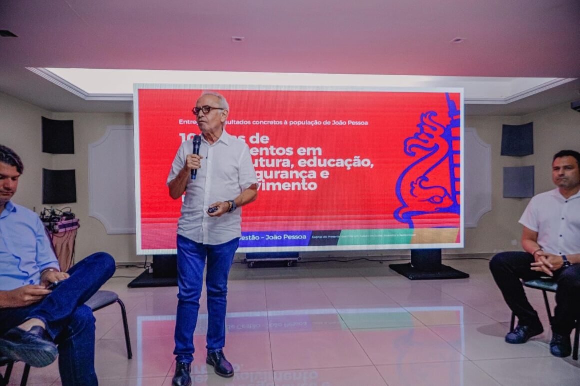 100 dias: Cícero anuncia novo concurso com 500 vagas para a Educação