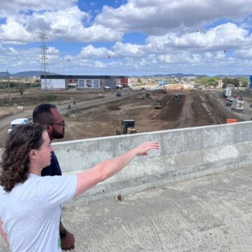 Em Campina: viaduto da duplicação da BR-230 deve ter fluxo liberado no São João