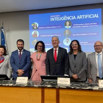 Ministra diz que relatoria de Aguinaldo na regulamentação da IA garante segurança