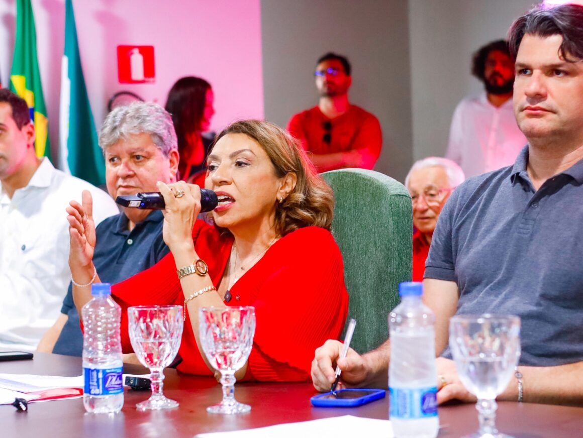 Ao assumir o PT, Cida dá a deixa: “Quem estiver com Lula, estará conosco”