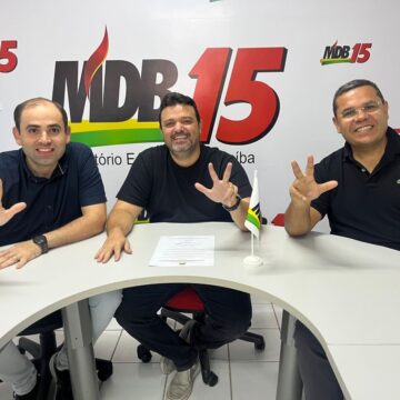 Diretório do MDB de João Pessoa ignora Milanez Neto e divulga nota de apoio a Cícero