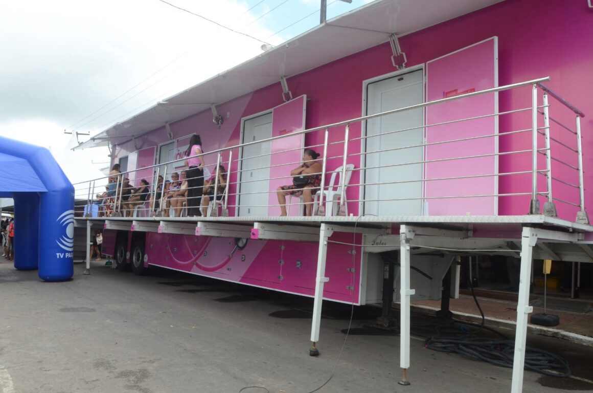 Santa Rita intensifica ações e leva Carreta Móvel da Saúde da Mulher ao Centro da cidade