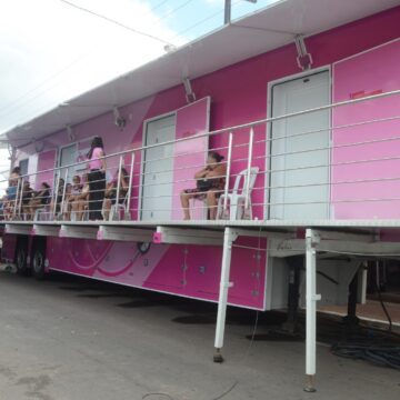 Santa Rita intensifica ações e leva Carreta Móvel da Saúde da Mulher ao Centro da cidade