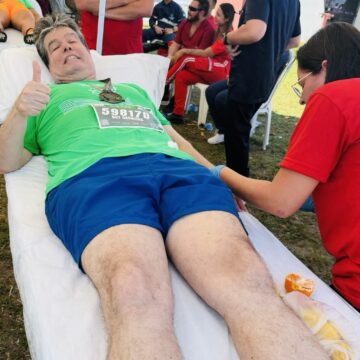 Ruy Carneiro sofre mal-estar após corrida, é atendido e passa bem