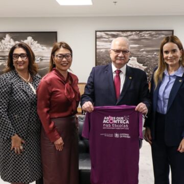 Daniella Ribeiro debate sobre o ‘Antes que Aconteça’ com presidente do STF