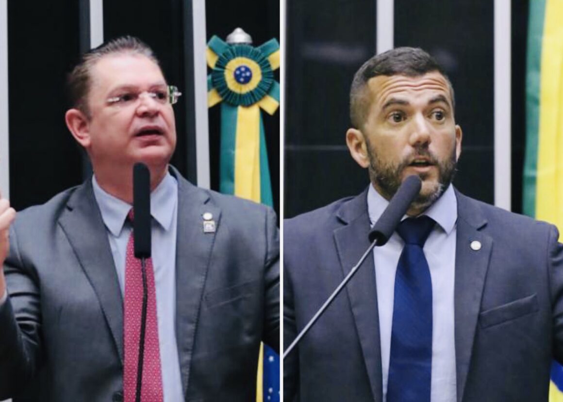 Deputados Sóstenes Cavalcante e Carlos Jordy são alvos da PF