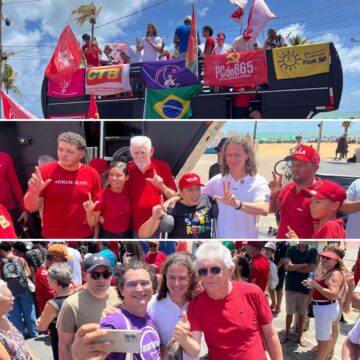 Ato contra PL da dosimetria reúne lideranças da esquerda em João Pessoa