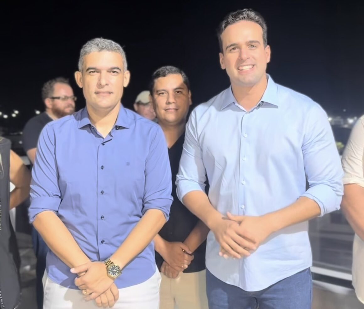 Prefeito e vice de Lagoa de Dentro anunciam apoio a Lucas Ribeiro