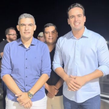 Prefeito e vice de Lagoa de Dentro anunciam apoio a Lucas Ribeiro