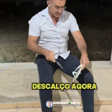 Sargento Neto quis “lacrar”, mas esquece que empregados da Havaianas de CG também votam