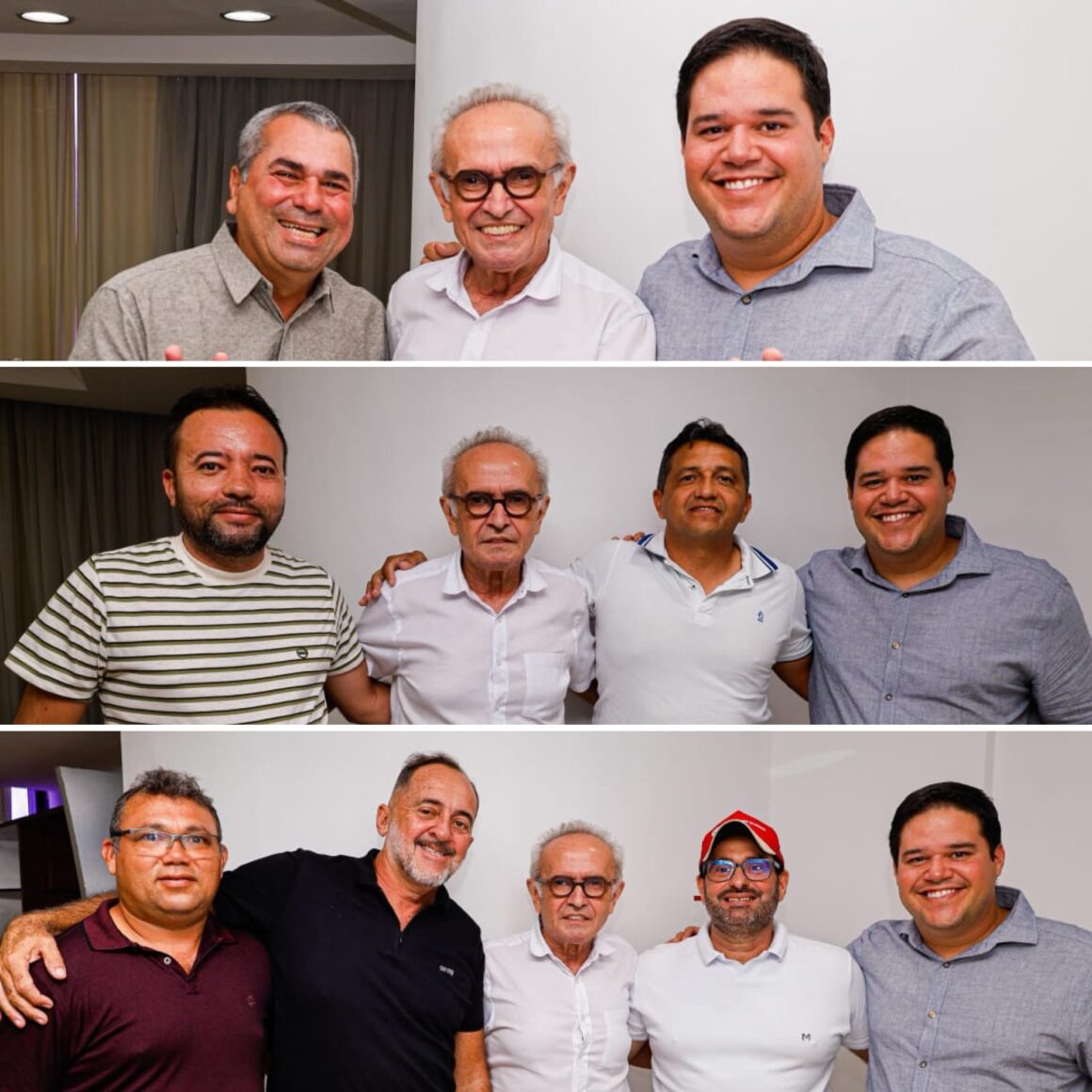 Grupos de oposição de três municípios declaram apoio à pré-candidatura de Cícero