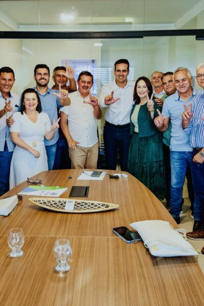 Lucas Ribeiro recebe apoio do prefeito e de lideranças de Boa Vista