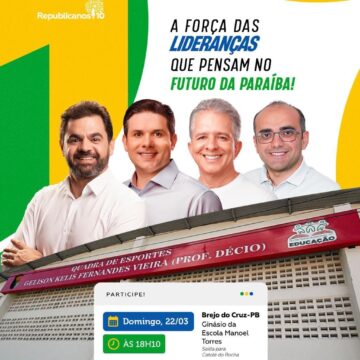 Republicanos filia ex-prefeito de São Bento com presenças de Hugo e Nabor