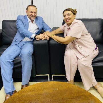 Edinho Silva dá a Cida garantia de que o PT da Paraíba terá  autonomia