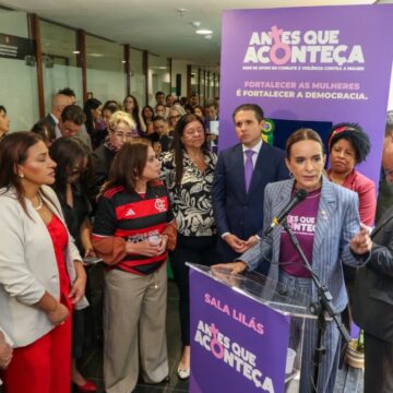 ‘Antes que Aconteça’: Câmara dos Deputados inaugura Sala Lilás
