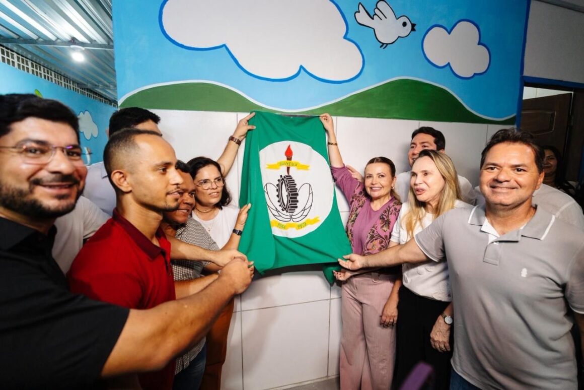 Prefeita Tacyana Leitão entrega creche municipal do Jardim Aeroporto e atende a pedido antigo de moradores