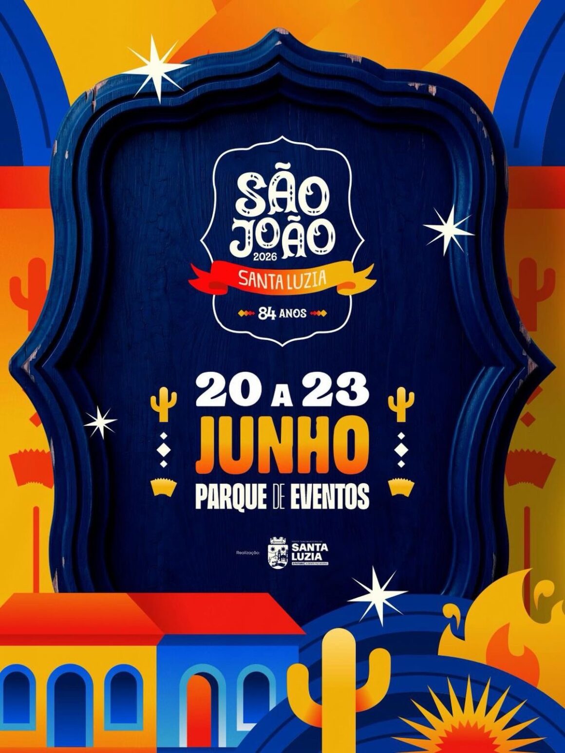 Prefeitura de Santa Luzia anuncia datas da edição 2026 do São João; confira