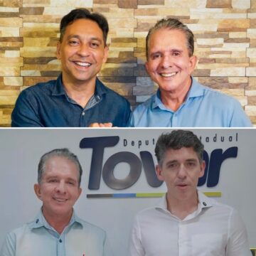Aliados do MDB, Fábio Ramalho e Tovar mantêm apoio a Nabor para o Senado
