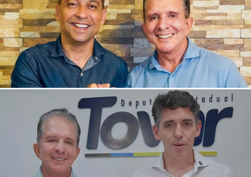 Aliados do MDB, Fábio Ramalho e Tovar mantêm apoio a Nabor para o Senado