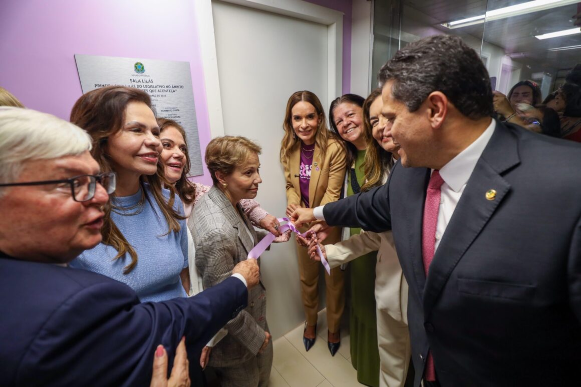 Senado inaugura a primeira Sala Lilás pelo ‘Antes que Aconteça’