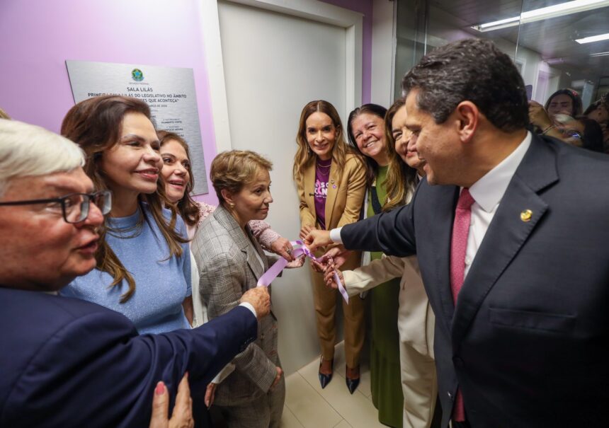 Senado inaugura a primeira Sala Lilás pelo ‘Antes que Aconteça’