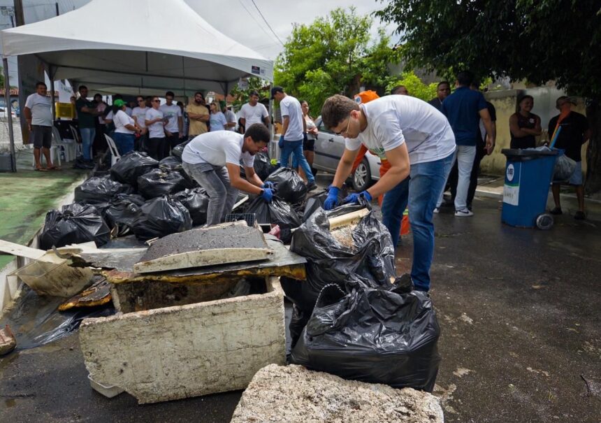 Prefeitura da Bayeux supera meta e retira quase 2 toneladas de lixo no “Cuida, Proteja o Mangue!”