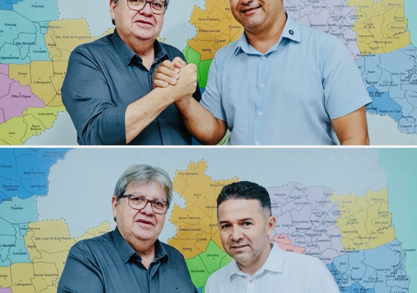 Prefeito de São Francisco e vice de Damião reforçam apoio ao nome de João Azevêdo para o Senado