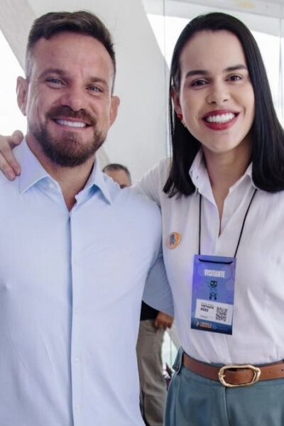 Tarcísio Jardim sobre Rafaela Camaraense: “Nossa próxima vice-governadora?”