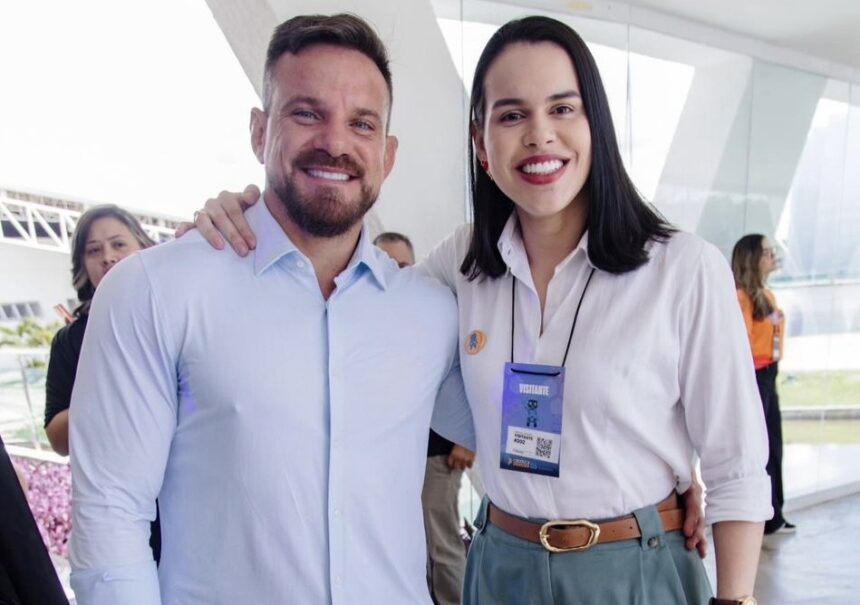 Tarcísio Jardim sobre Rafaela Camaraense: “Nossa próxima vice-governadora?”