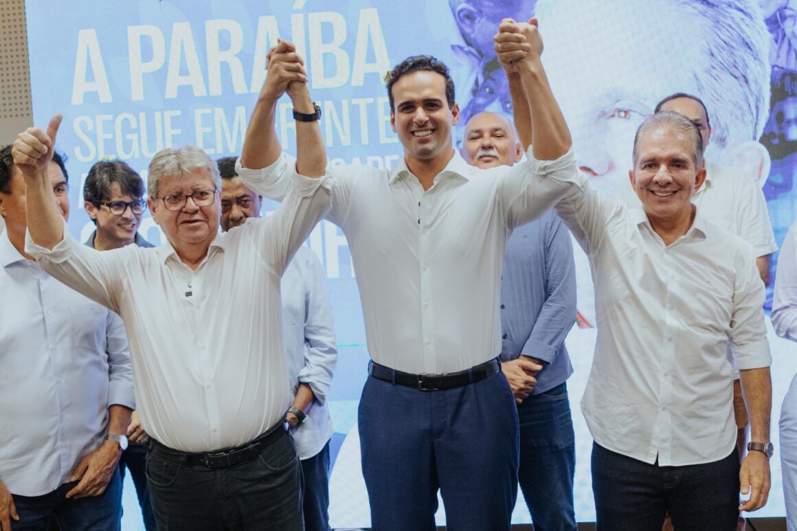 Em evento ao lado de João e Nabor, Lucas Ribeiro destaca unidade de chapa governista