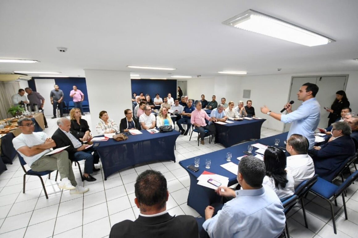 Café de Lucas Ribeiro com deputados foi uma mistura de gestão com política