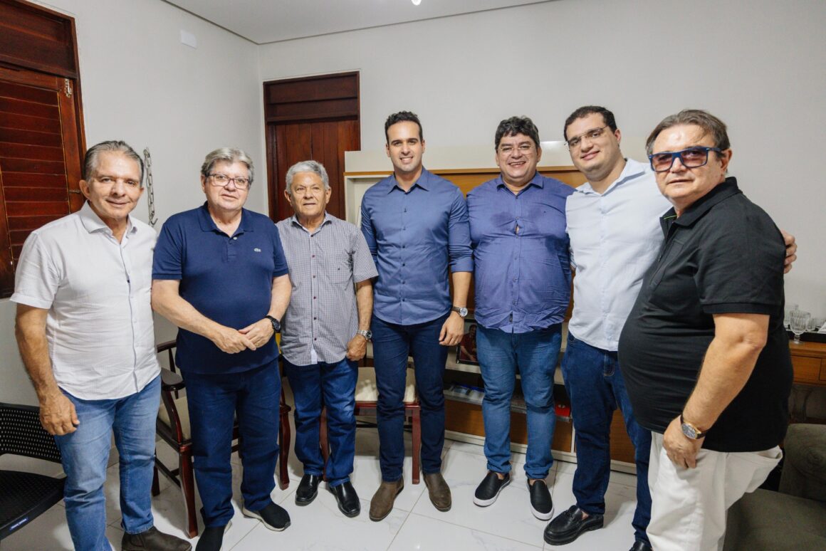 Dr. Verissinho e vice-prefeito de Pombal anunciam apoio a Lucas, João e Nabor