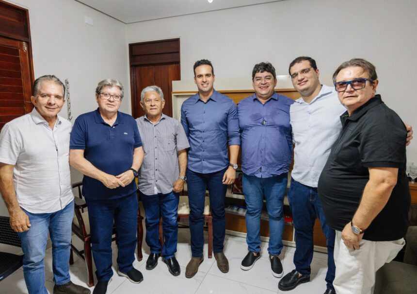 Dr. Verissinho e vice-prefeito de Pombal anunciam apoio a Lucas, João e Nabor