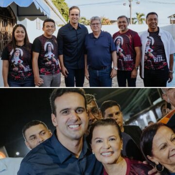 Lucas vai à romaria em Santa Rita, caminha com Alvino e abraça Jane Panta