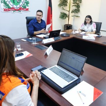 Em reunião com prefeitos, Lucas Ribeiro anuncia mais R$ 17,7 mi para municípios atingidos pelas chuvas