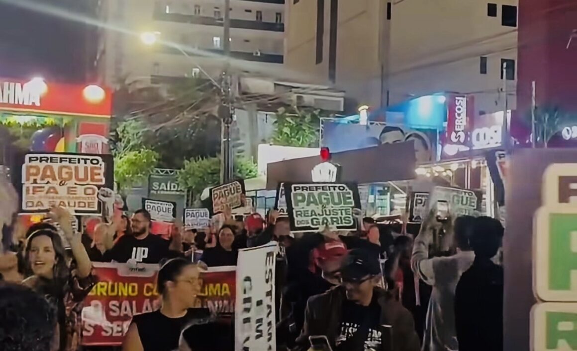 Xote, xaxado, baião… que nada: abertura do São João de CG é com protesto de servidores